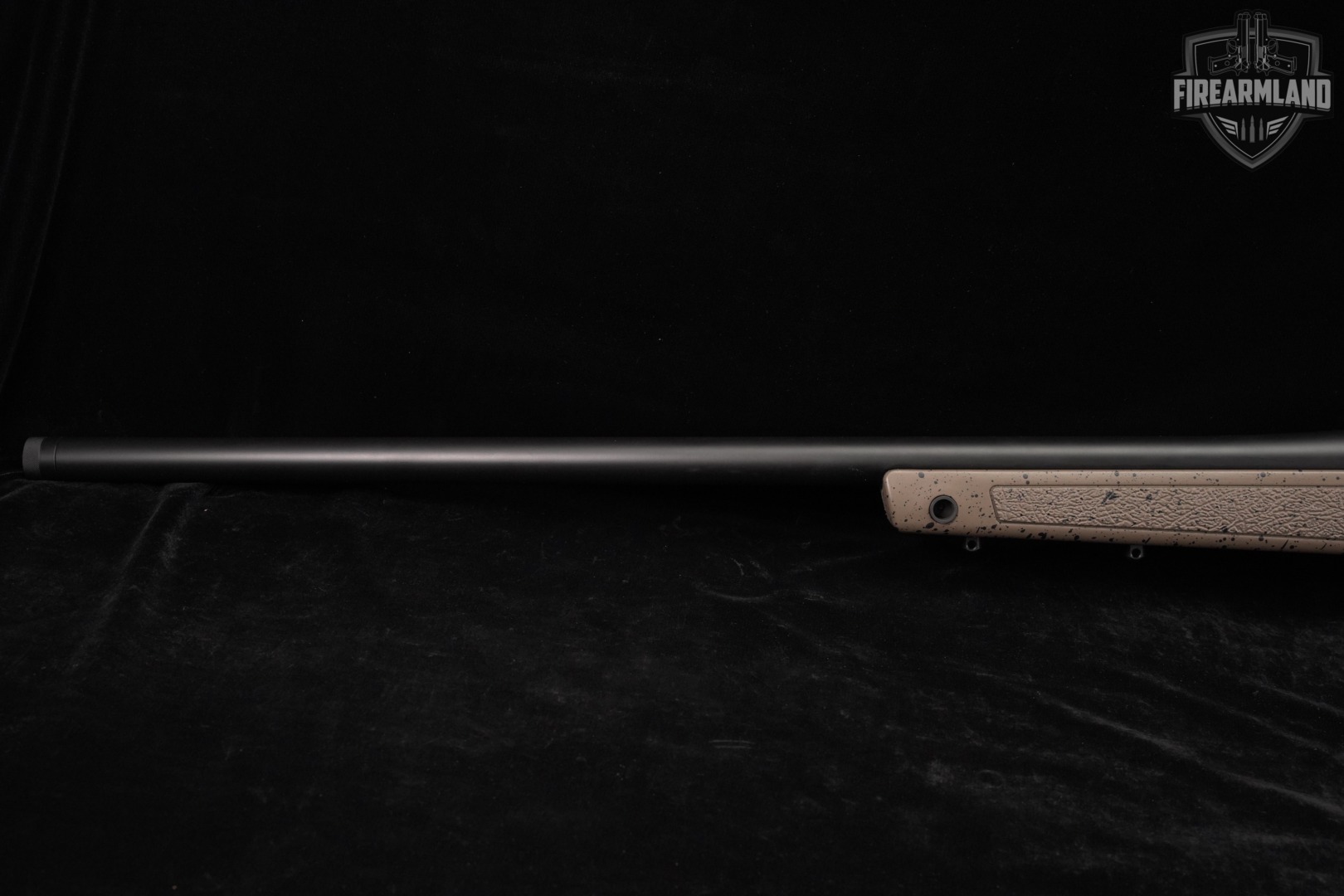 Bergara B-14 HMR 300 Win Magnum Black & Tan Splatter B14 THREADED +ORIG BOX-img-7