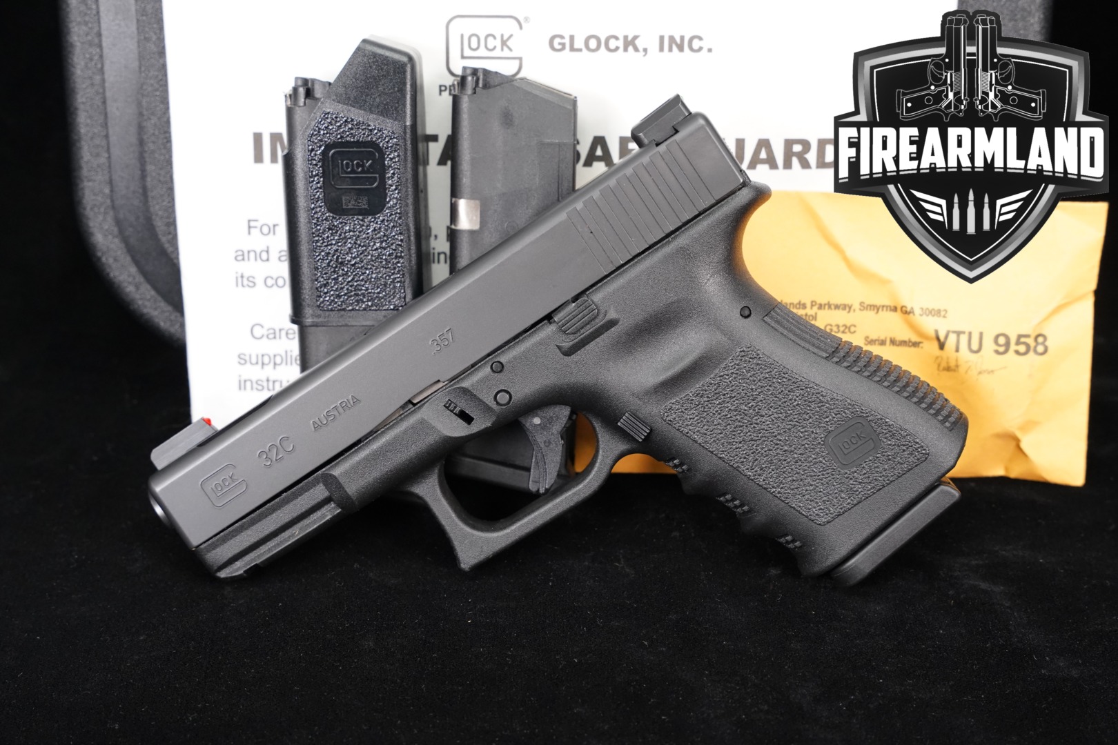 Glock G32C Gen 3 .357 SIG Black in Excellent Condition Thumbnail
