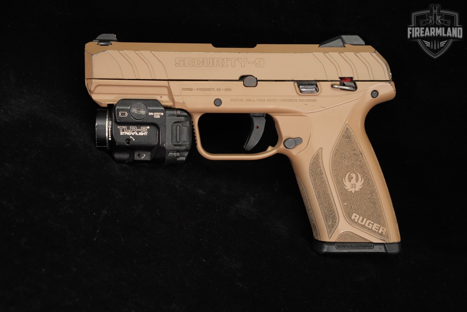 Ruger Security-9 9mm 4" FDE Security9 Sec9 S9 +STREAMLIGHT, LASER-img-2