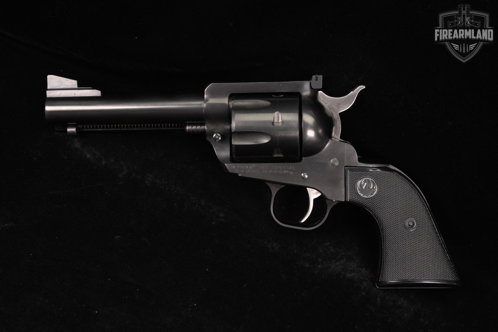 Ruger New Model Blackhawk Flattop 44 Special 4 5/8" Blued +ORIG CASE-img-3