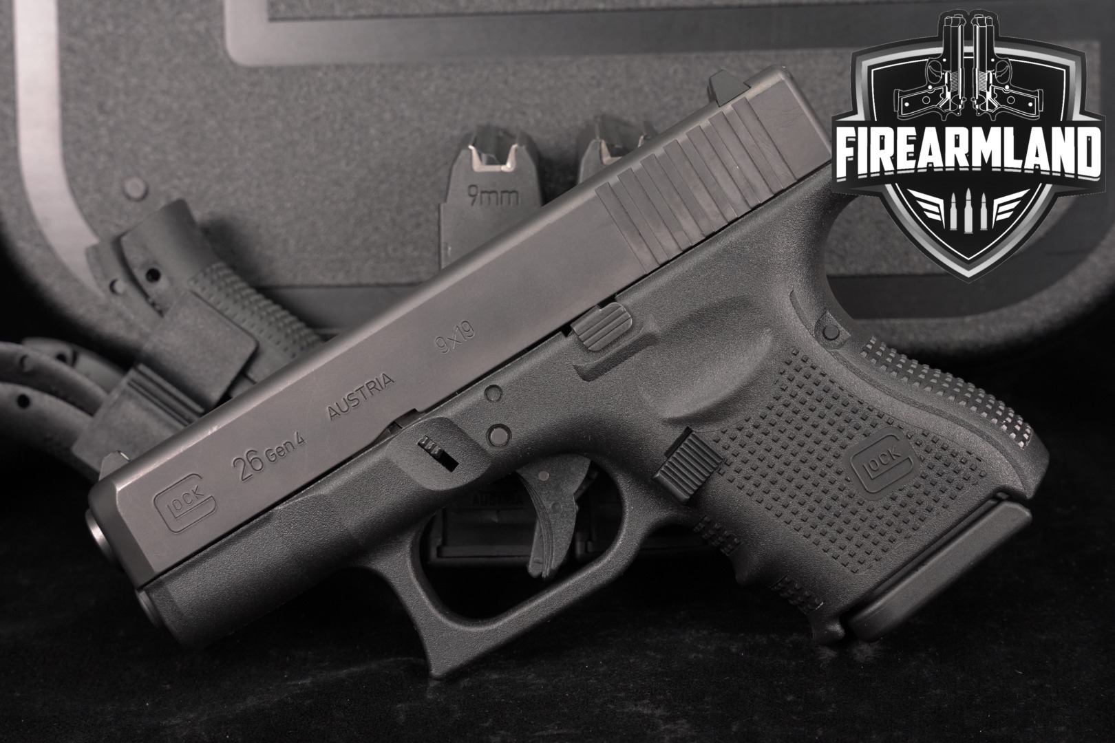 Glock 26 Gen4 G26 Gen 4 9mm 3.43" +3 MAGS & ORIG BOX-img-0