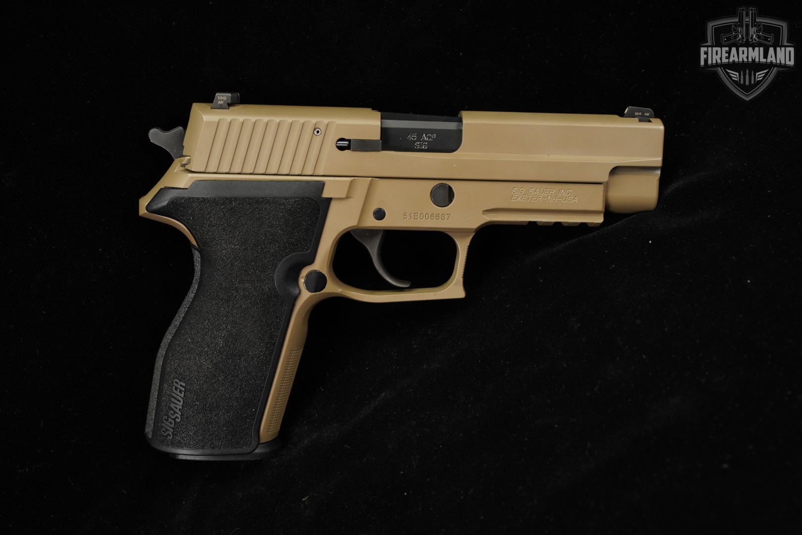Sig Sauer P227 R 45 ACP 4.4" FDE P 227 P227R DA/SA +3 MAGS & ORIG BOX-img-3