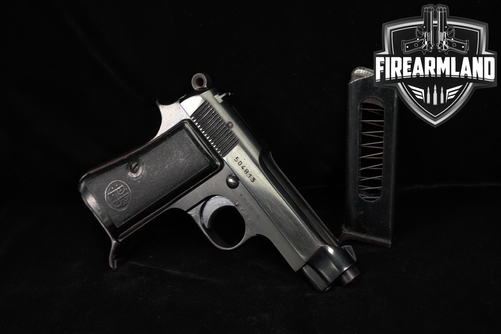 1943 P. Beretta Modello 1935 .32 ACP Blued in Good Condition Thumbnail