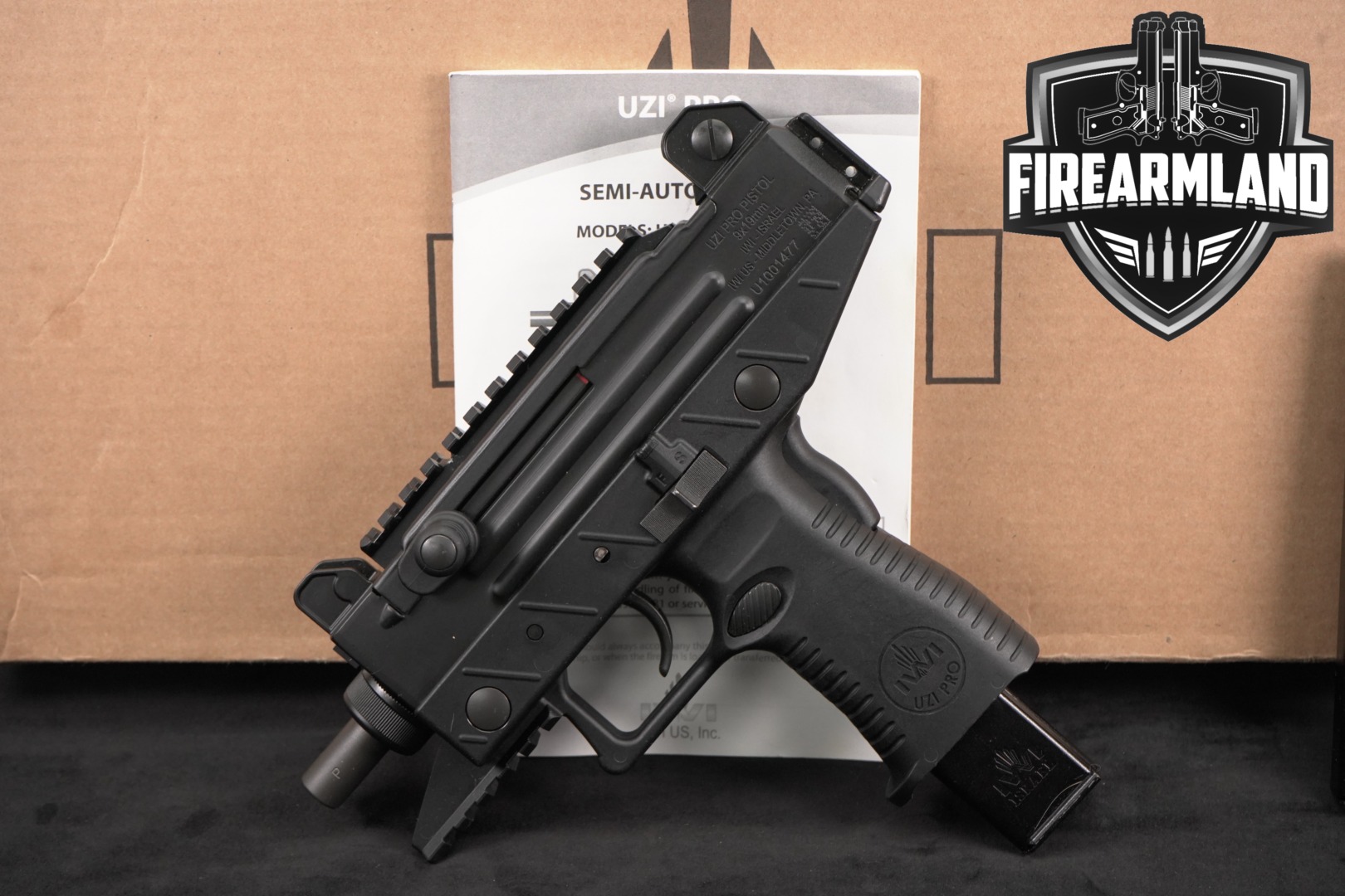 Used Israel Weapon Industries (IWI) UZI Pro Pistol Auction