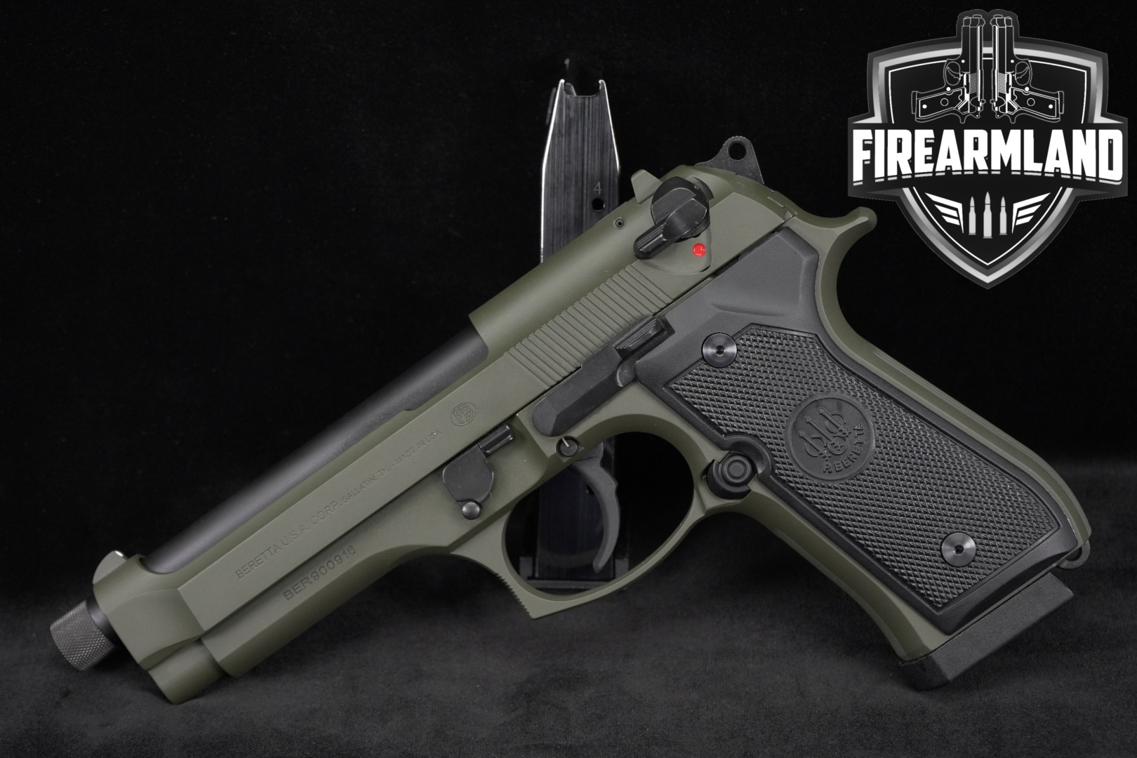 Used Beretta 92FS Desert Storm Auction | FirearmLand