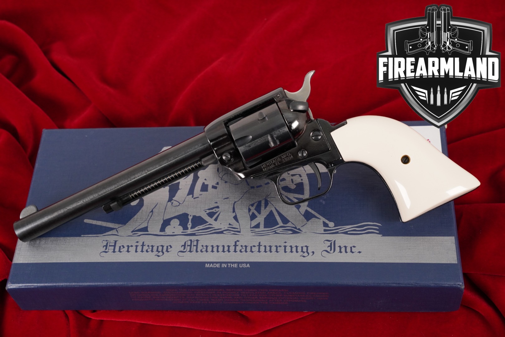 Heritage Manufacturing Rough Rider 22LR 6.5 +ORIG BOX, SPARE CYLINDER-img-0