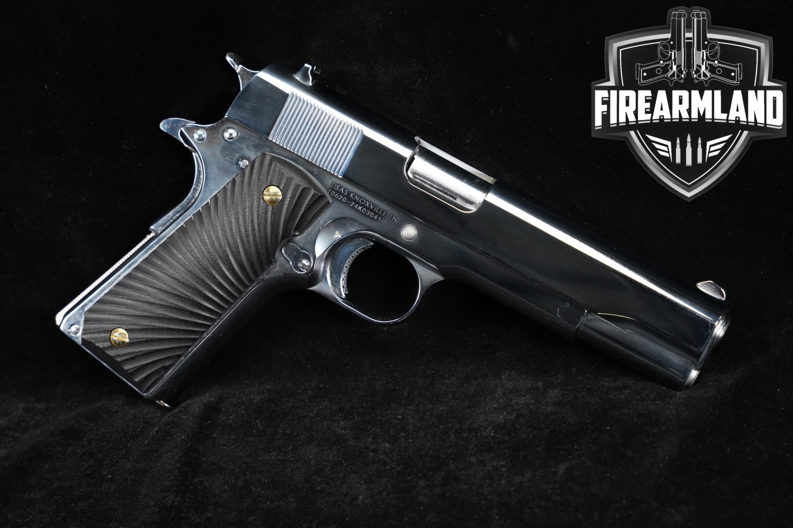 Trabzon Silah Sanayi A.Ş. (TİSAŞ) ZIG M1 Regulator 9mm Luger Polished Nickel in Very Good Condition Thumbnail