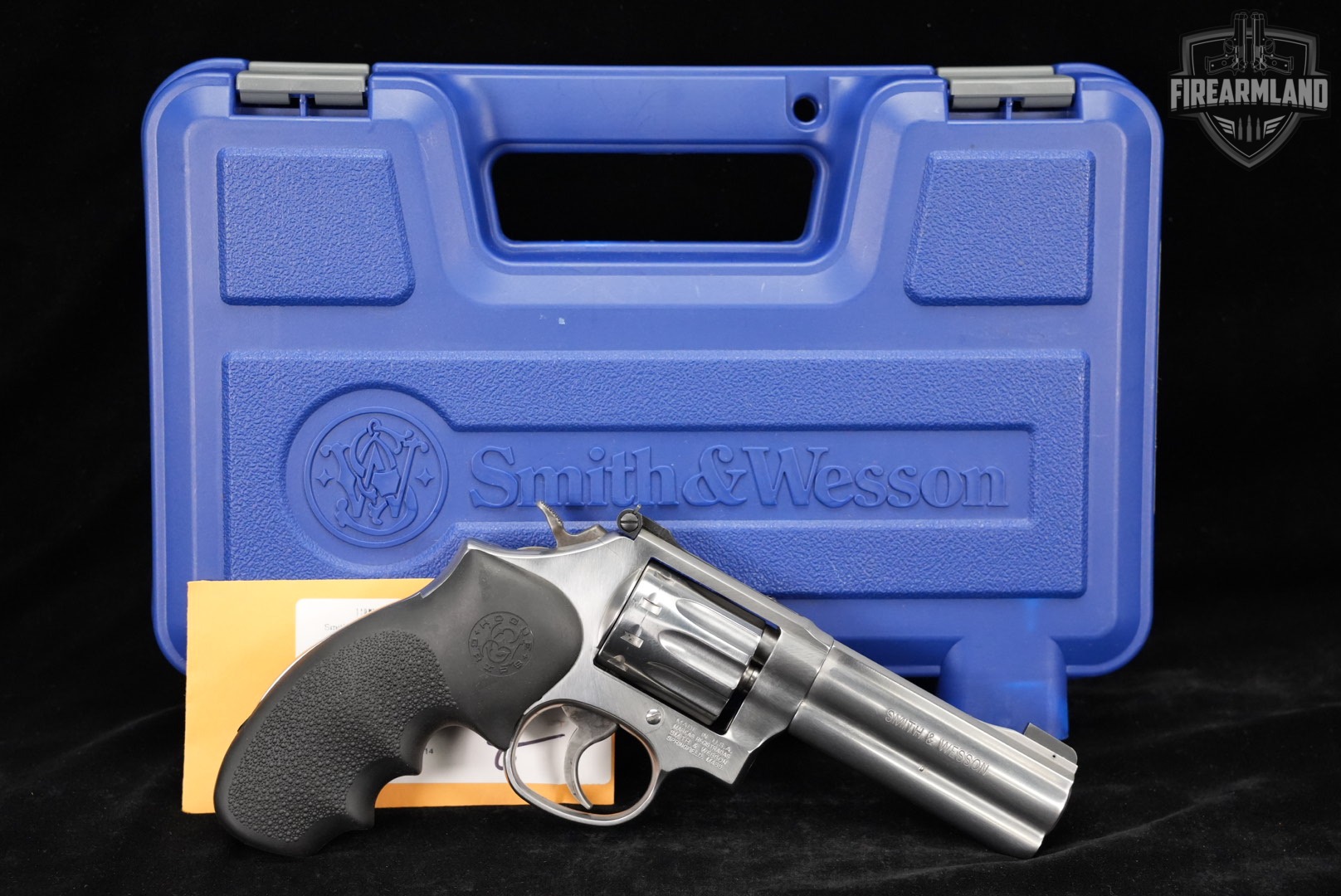 Smith & Wesson Model 617-6 S&W 22LR 4" Satin Stainless +ORIG CASE-img-2