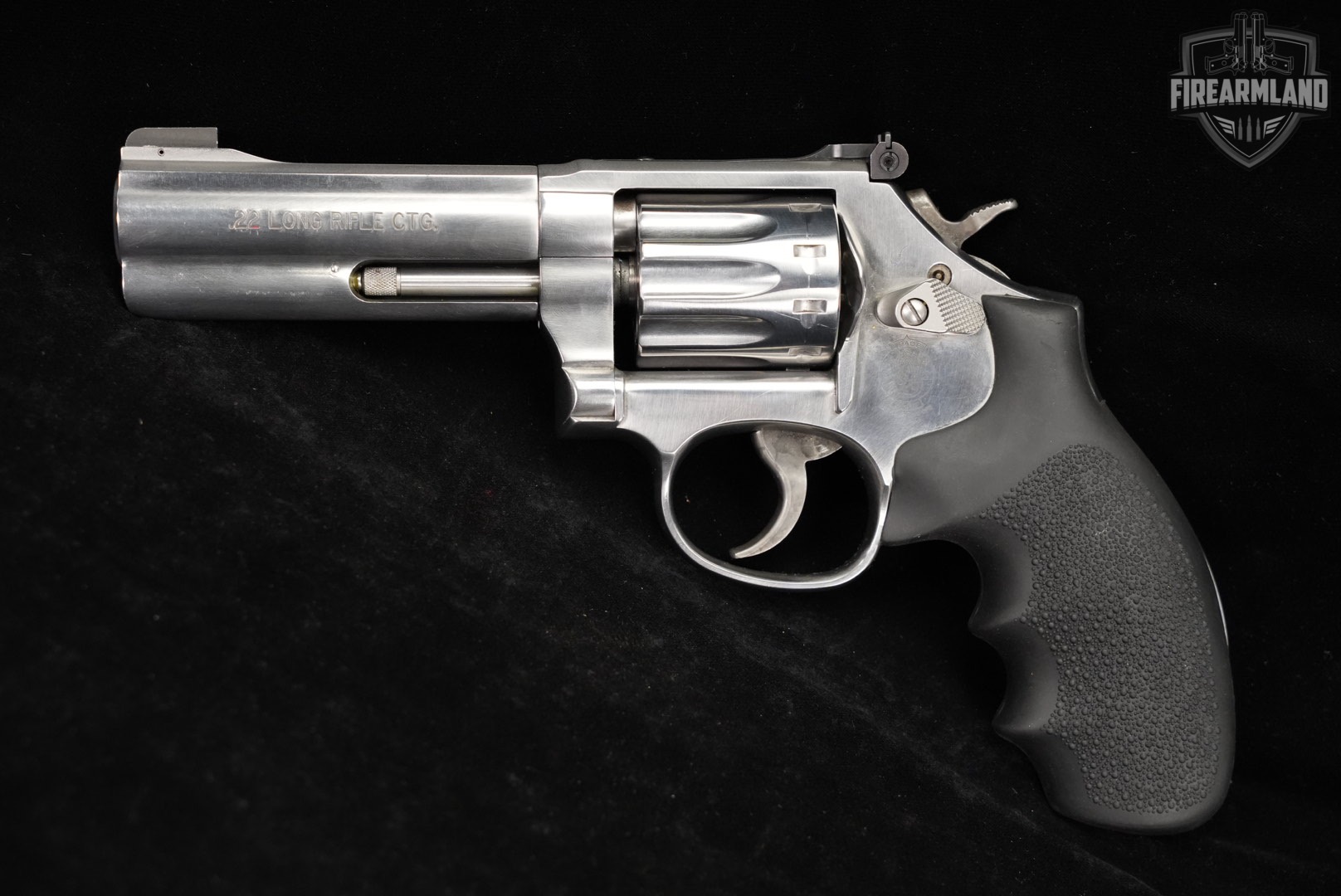 Smith & Wesson Model 617-6 S&W 22LR 4" Satin Stainless +ORIG CASE-img-3
