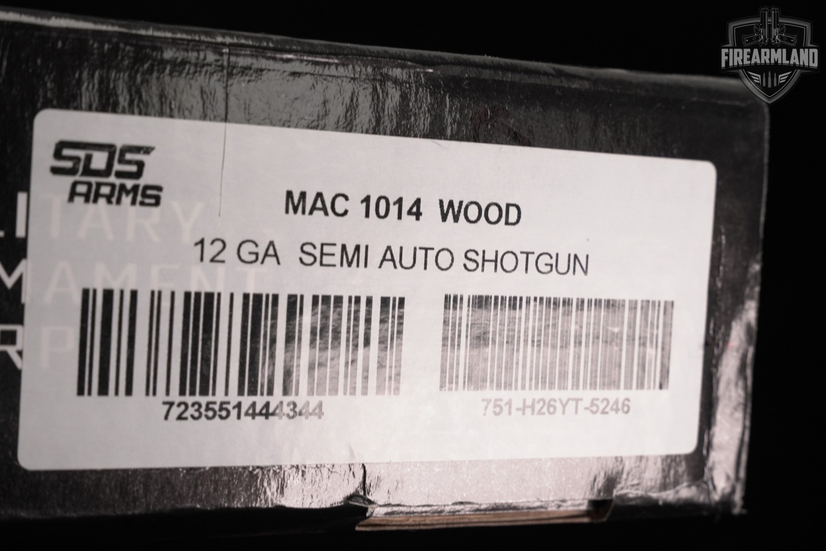 Military Armament Corporation MAC 1014 Wood 12-Gauge 18.5" M1014 +ORIG BOX-img-20