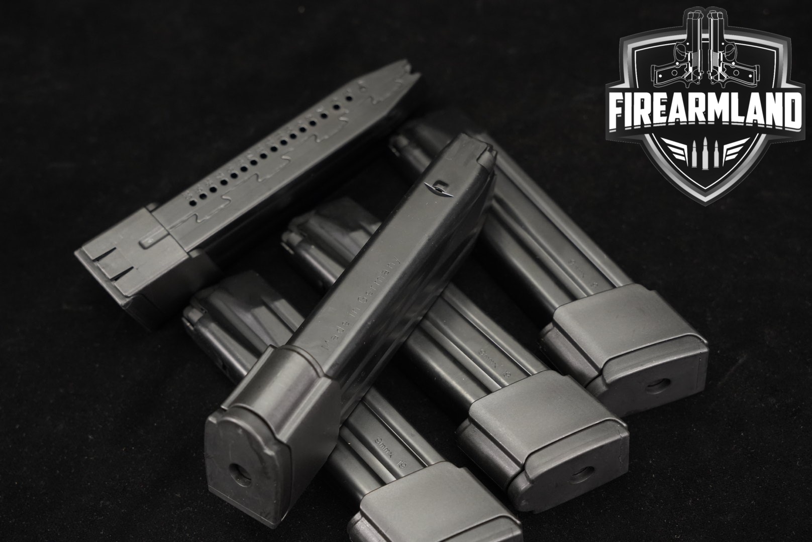 Heckler & Koch (H&K, HK) FIVE (5) VP9/P30 20-Round Extended Magazines 9mm Luger 9mm Luger in Very Good Condition Thumbnail
