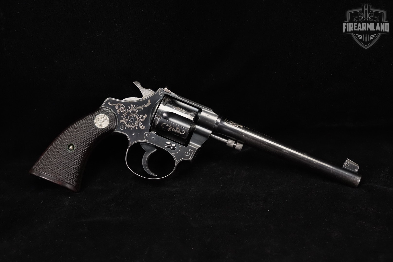 1929 Colt Police Positive Second Issue 22 WRF 6" Blued DA/SA-img-2