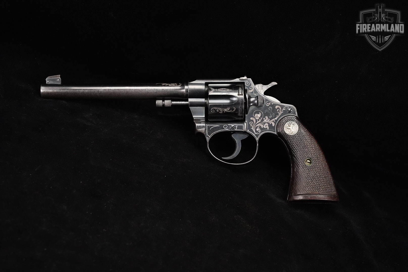 1929 Colt Police Positive Second Issue 22 WRF 6" Blued DA/SA-img-3