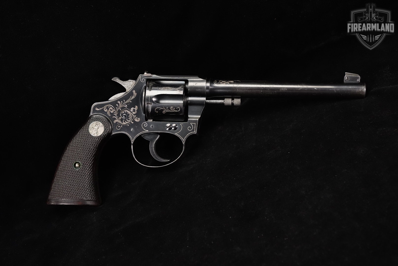 1929 Colt Police Positive Second Issue 22 WRF 6" Blued DA/SA-img-4