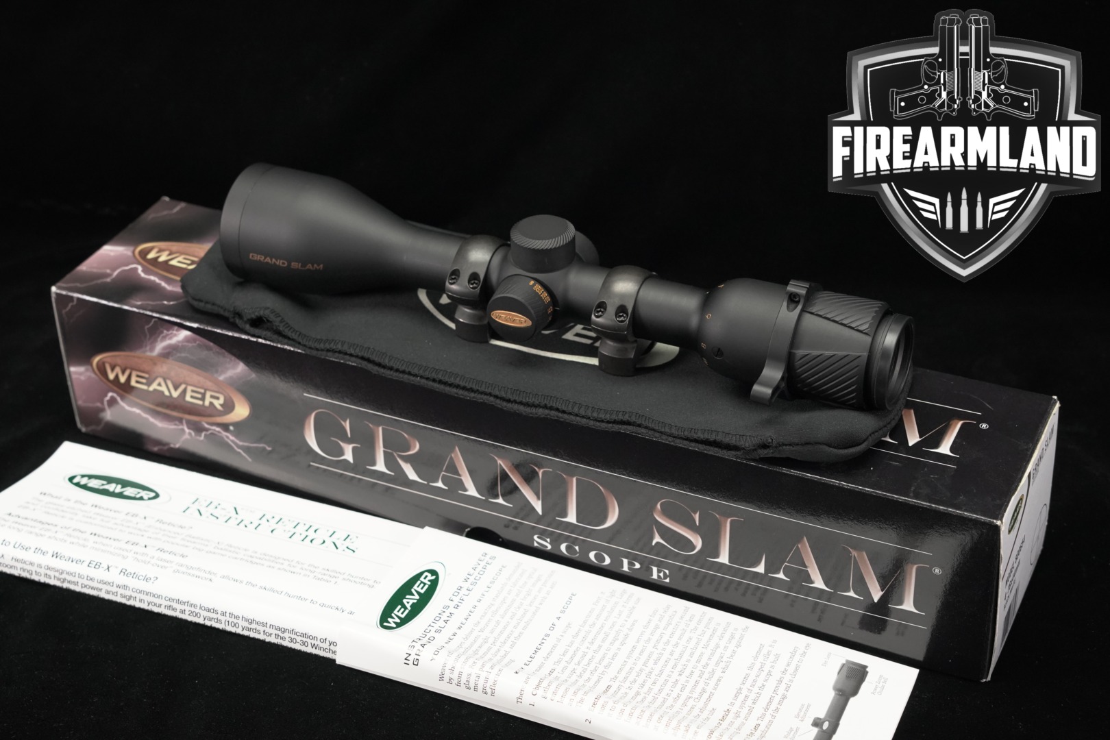 Weaver Model 800654 Grand Slam 4-16x44mm in Very Good Condition Thumbnail