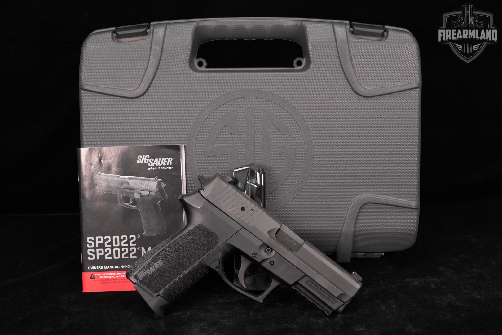 Sig Sauer SP2022 40 S&W 3.9" SP-2022 DA/SA +2 MAGS & ORIG CASE-img-2
