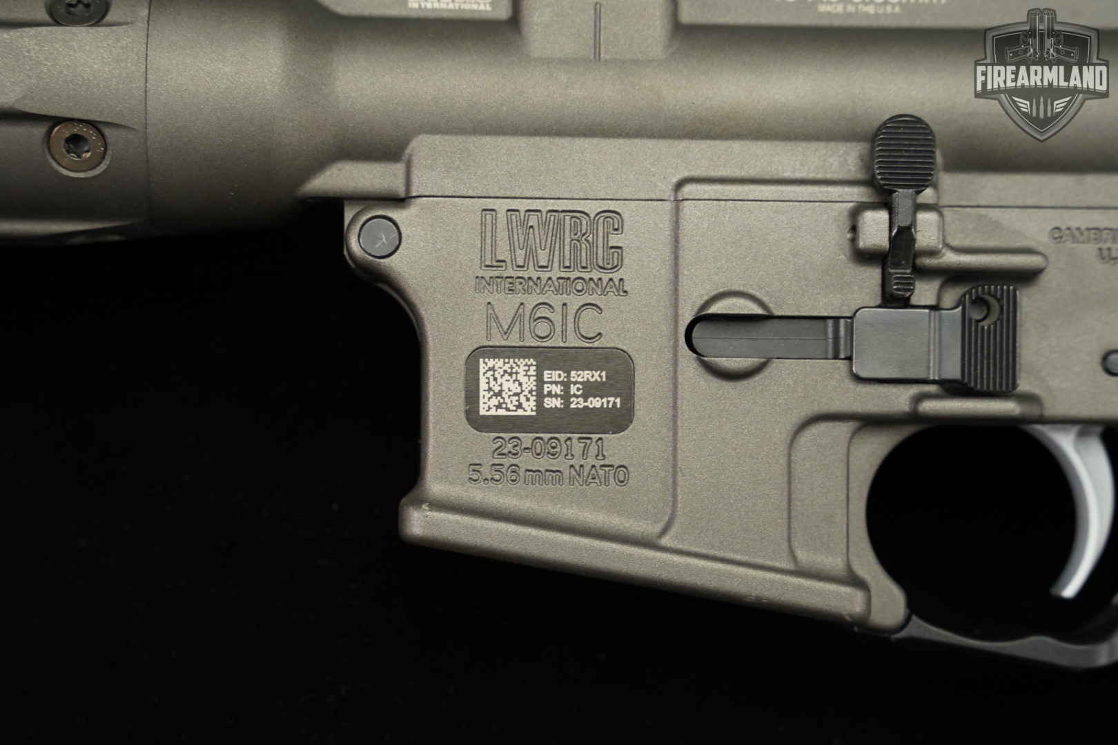 LWRC M6IC IC-A5 5.56 NATO AR-15 AR15 16.1" Grey M6 ICA5 Short-Stroke Piston-img-18