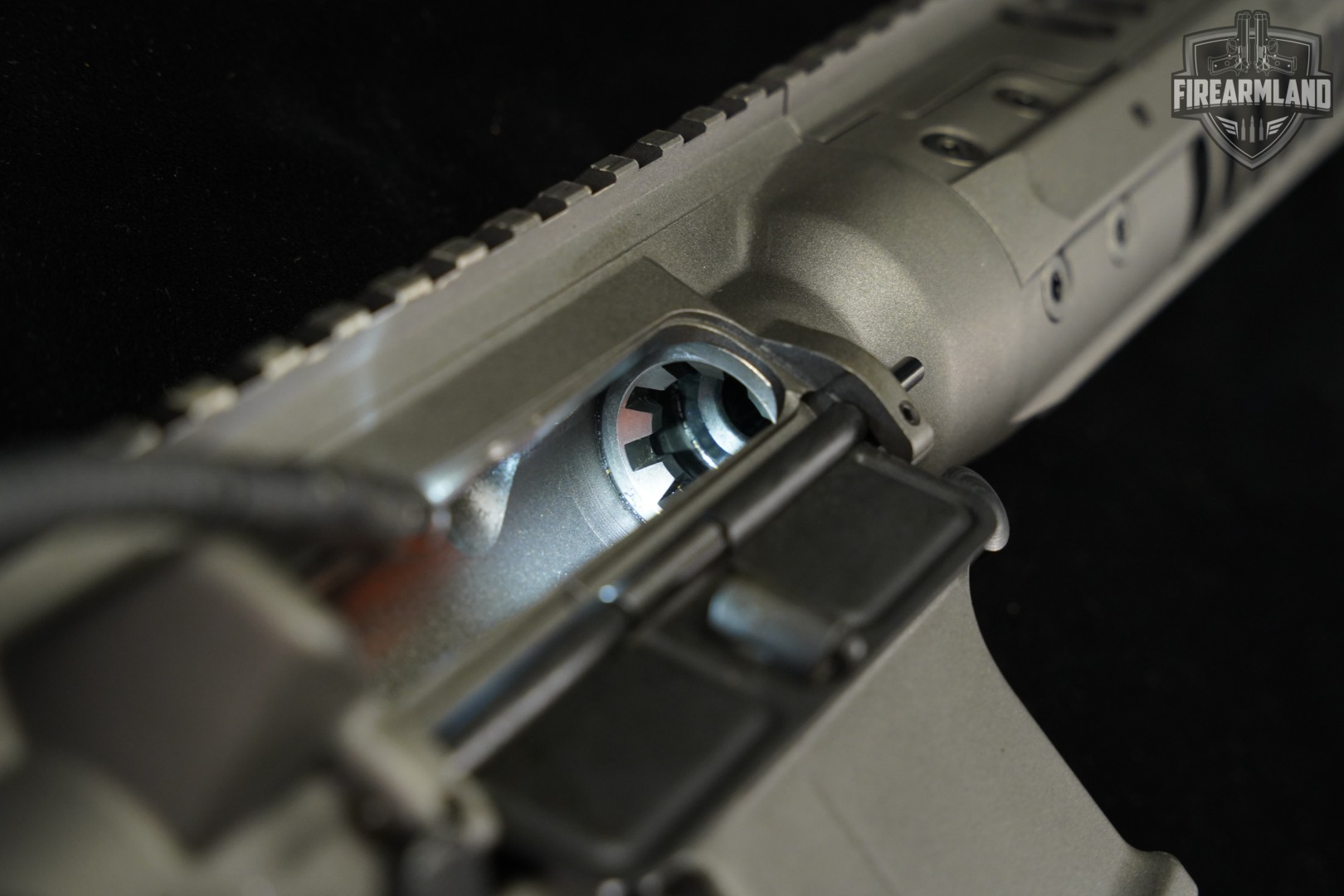 LWRC M6IC IC-A5 5.56 NATO AR-15 AR15 16.1" Grey M6 ICA5 Short-Stroke Piston-img-19