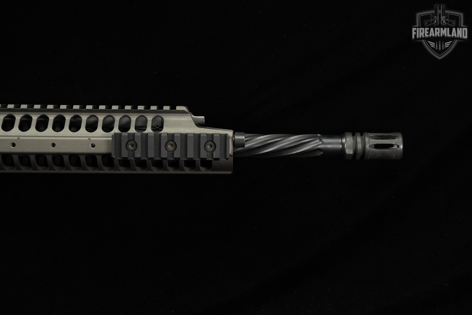 LWRC M6IC IC-A5 5.56 NATO AR-15 AR15 16.1" Grey M6 ICA5 Short-Stroke Piston-img-6