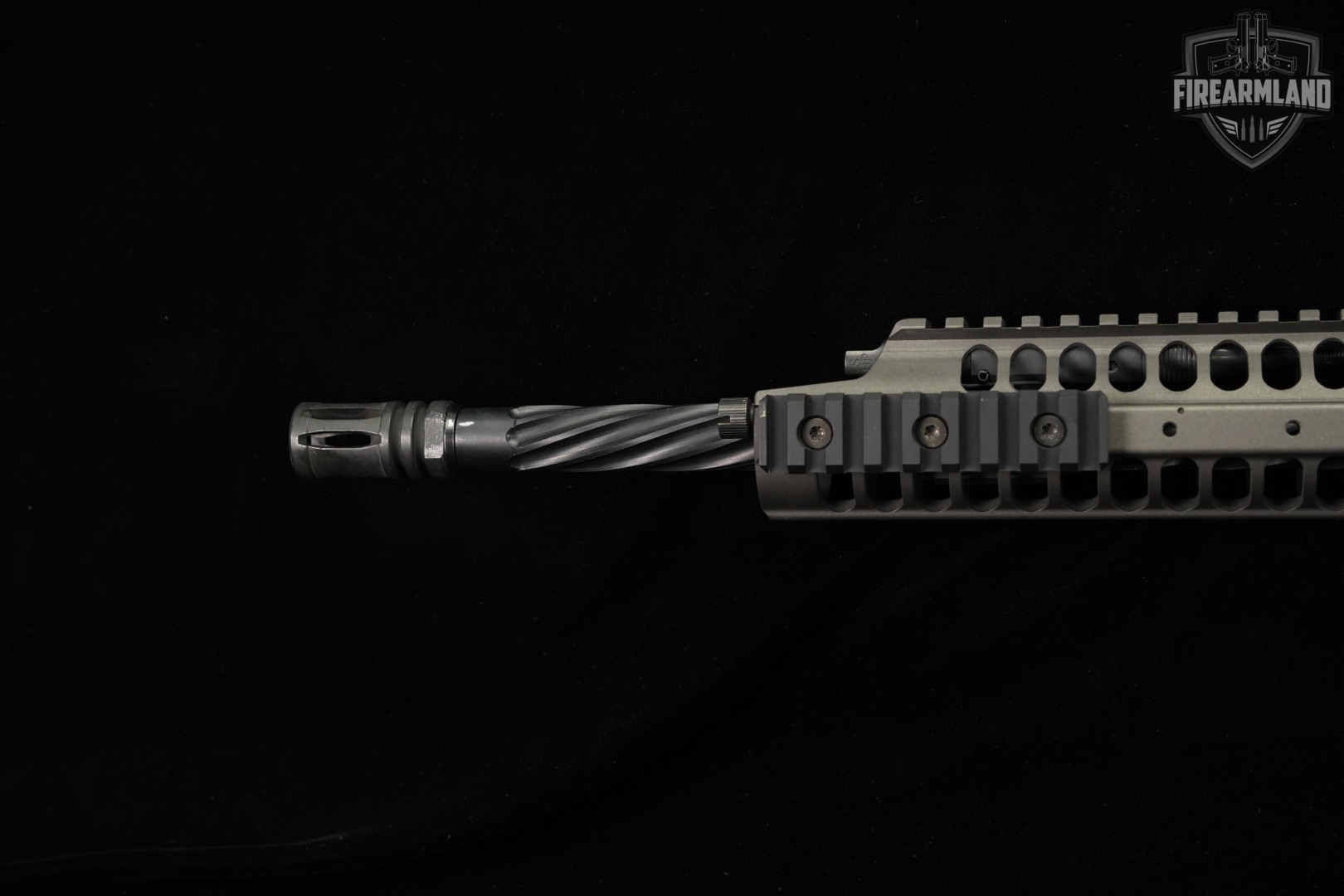 LWRC M6IC IC-A5 5.56 NATO AR-15 AR15 16.1" Grey M6 ICA5 Short-Stroke Piston-img-7