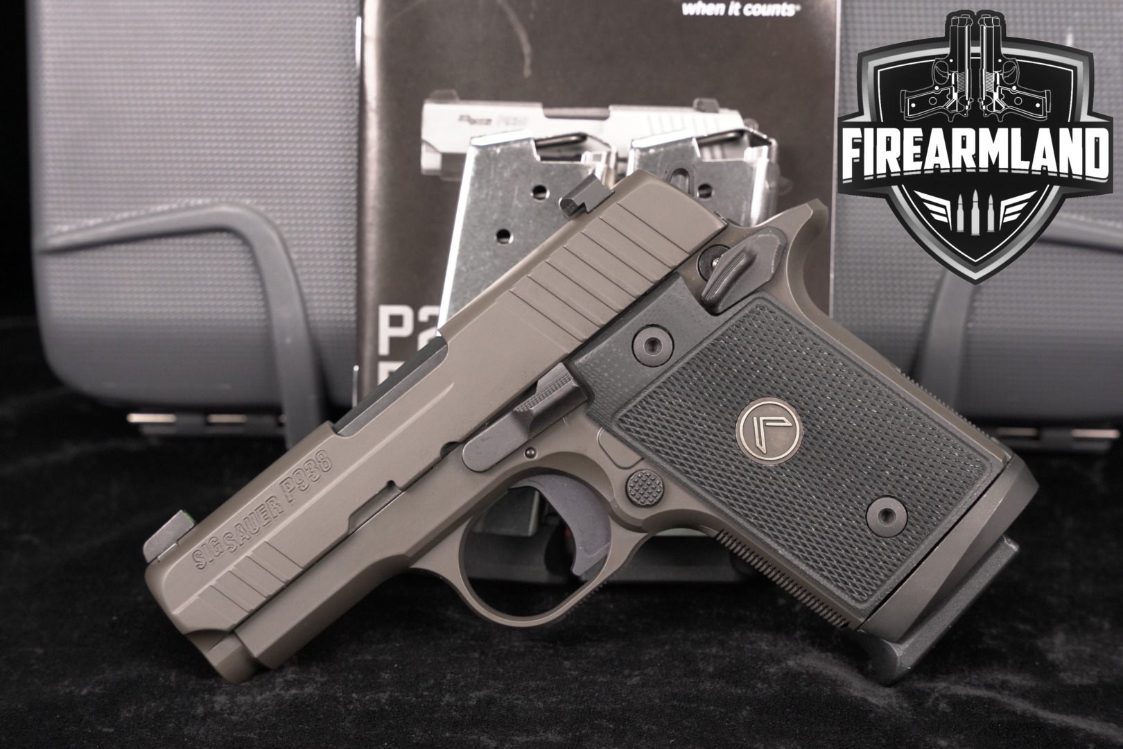 Sig Sauer P938 Legion 9mm P 938 +3 MAGS & ORIG CASE-img-0