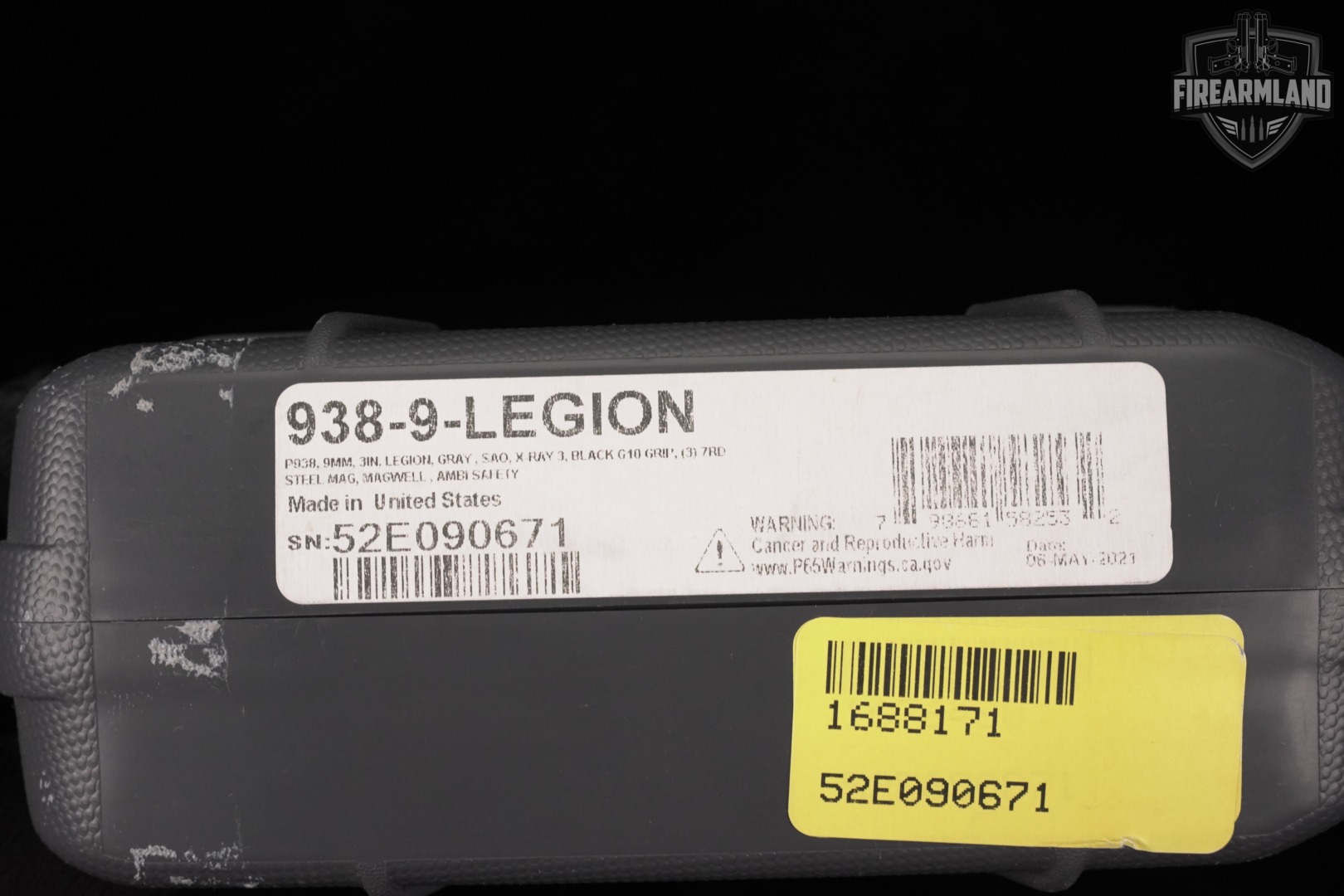 Sig Sauer P938 Legion 9mm P 938 +3 MAGS & ORIG CASE-img-15