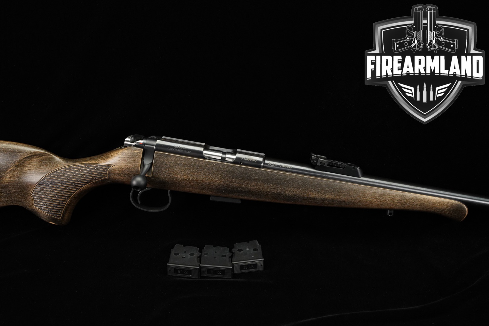 CZ CZ 455 Training Rifle .22 LR Blued & Wood in Very Good Condition Thumbnail