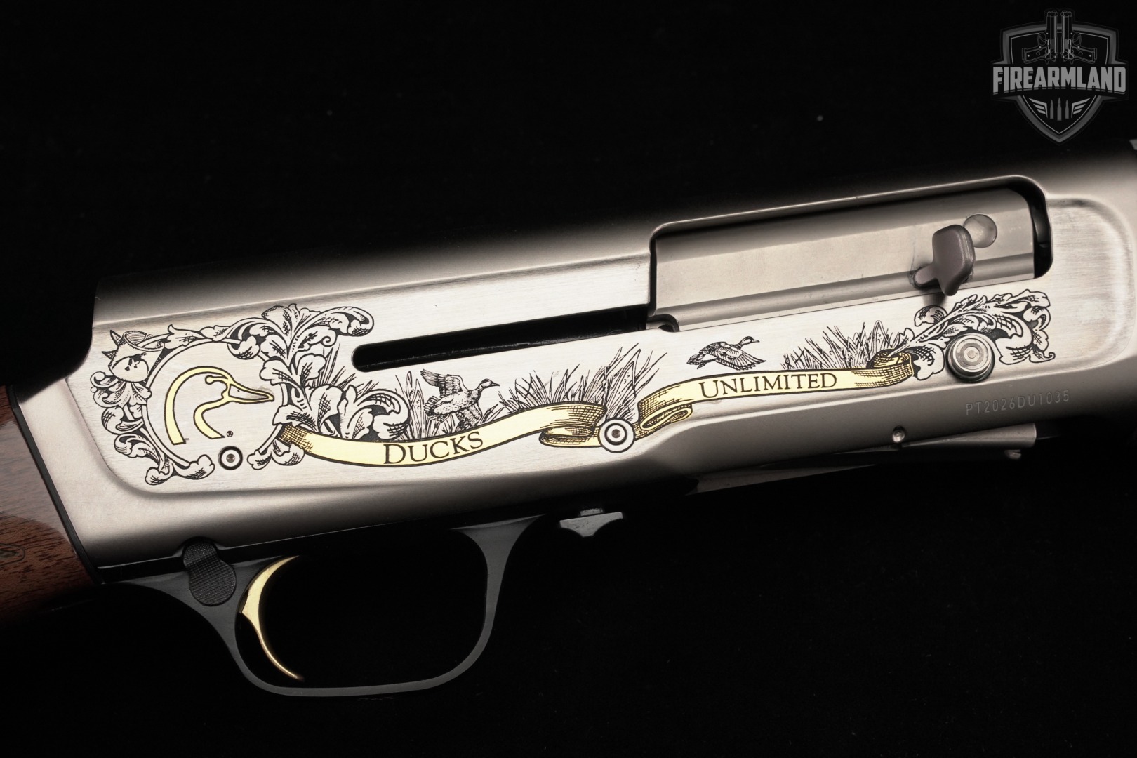 LIMITED Browning A5 DUCKS UNLIMITED 2016 Edition 20-Gauge Nickel & Walnut-img-18