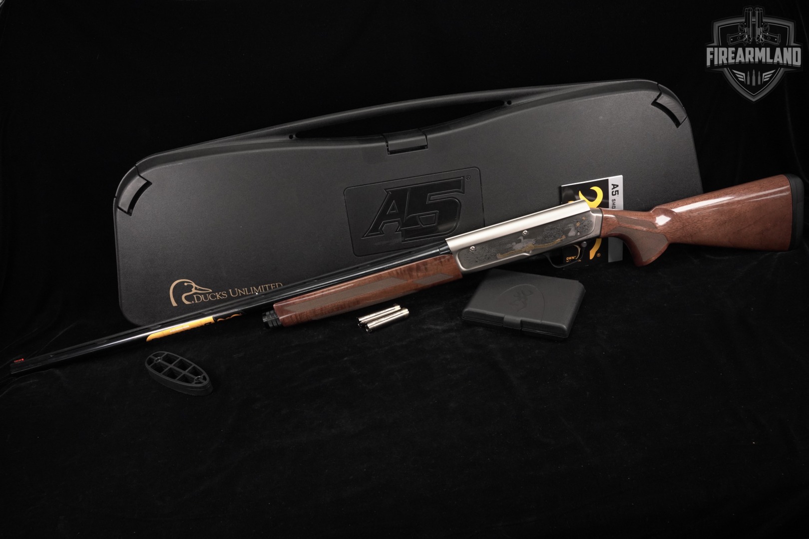 LIMITED Browning A5 DUCKS UNLIMITED 2016 Edition 20-Gauge Nickel & Walnut-img-2