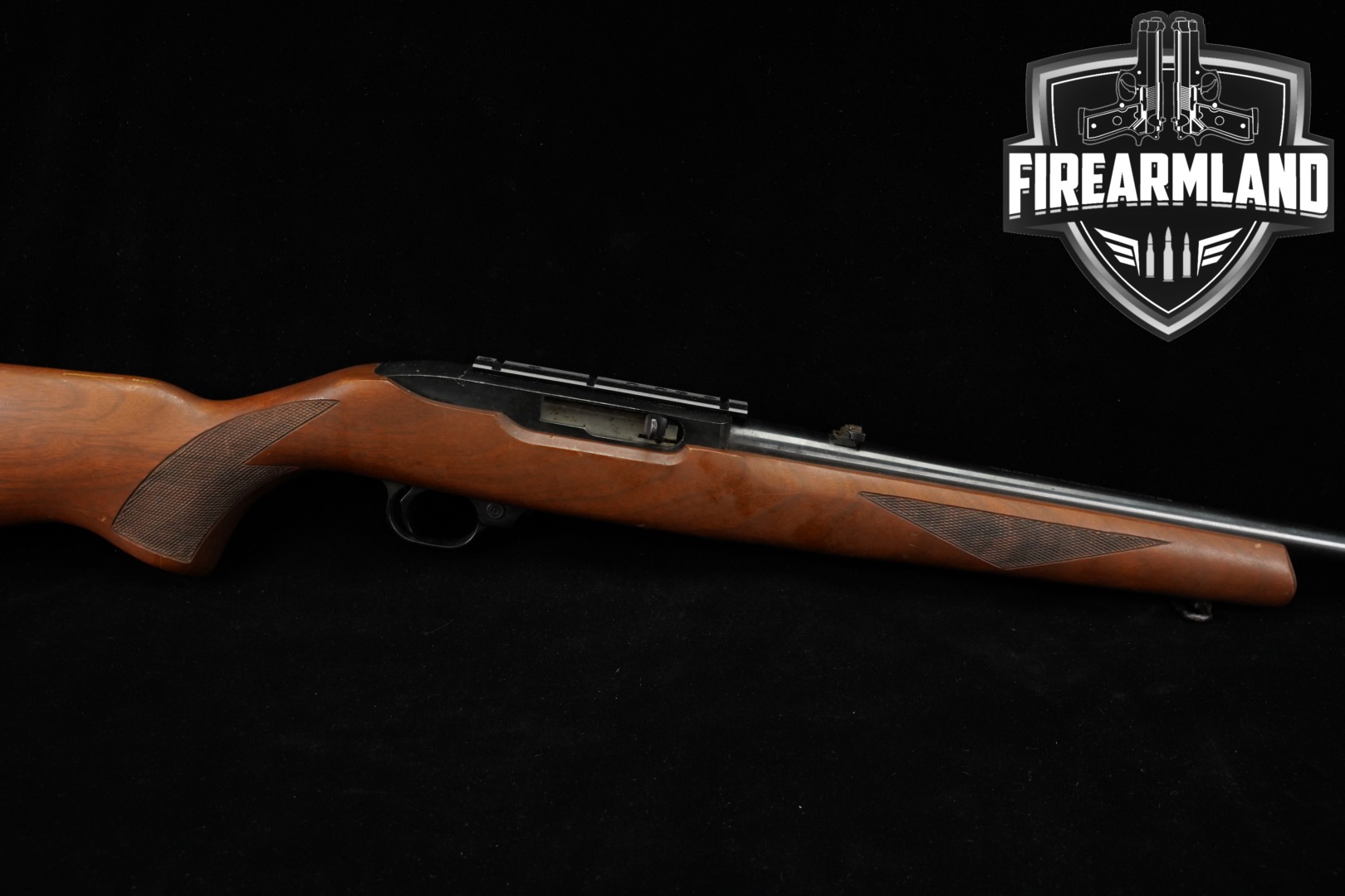 Ruger Model 10/22 Deluxe Sporter 22LR 18.5" Black & Hardwood 1022 10 22-img-0
