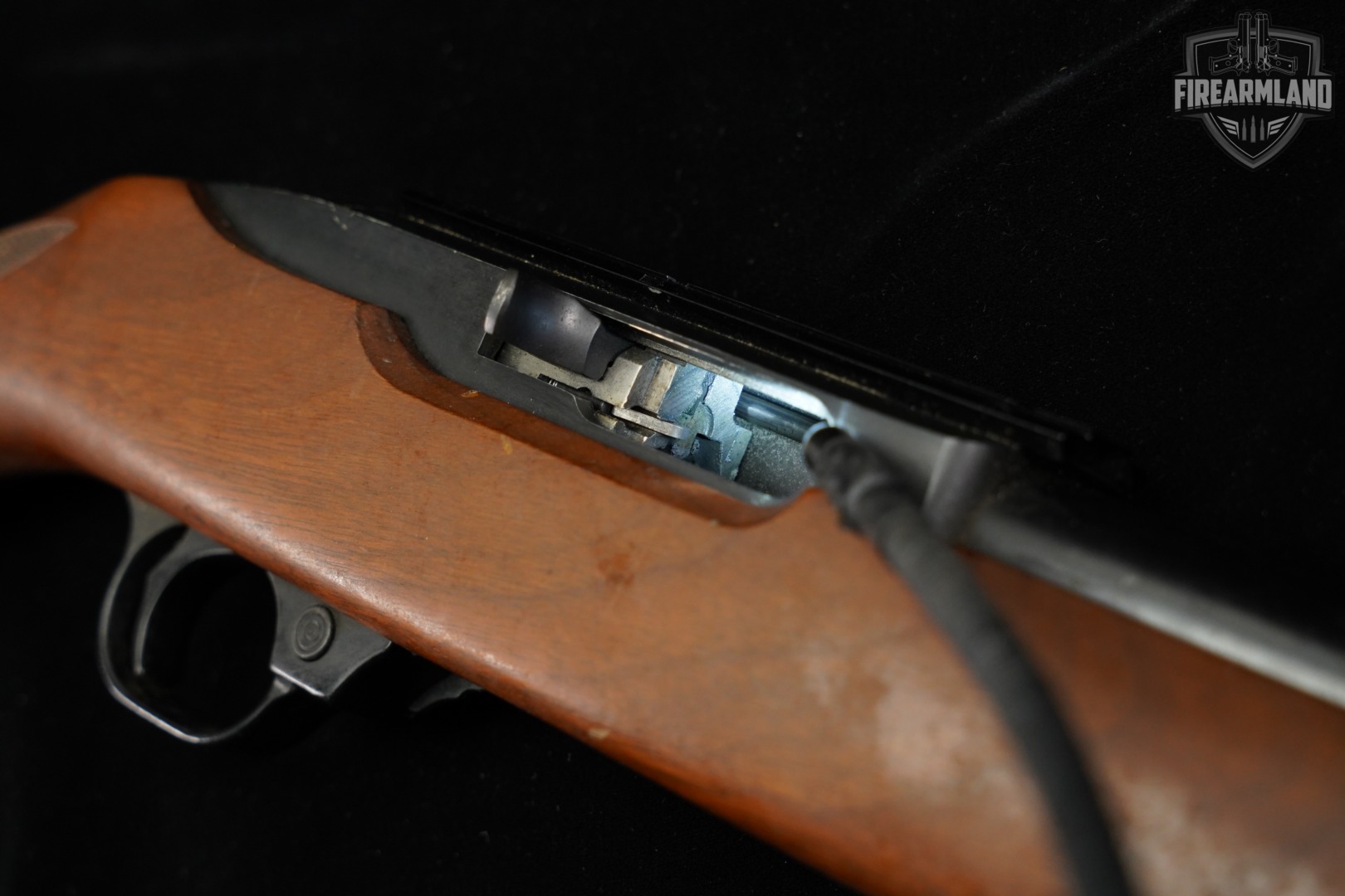 Ruger Model 10/22 Deluxe Sporter 22LR 18.5" Black & Hardwood 1022 10 22-img-20