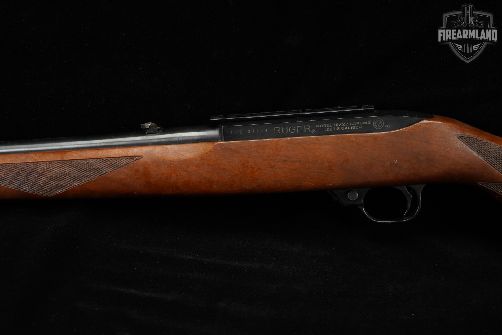 Ruger Model 10/22 Deluxe Sporter 22LR 18.5" Black & Hardwood 1022 10 22-img-8