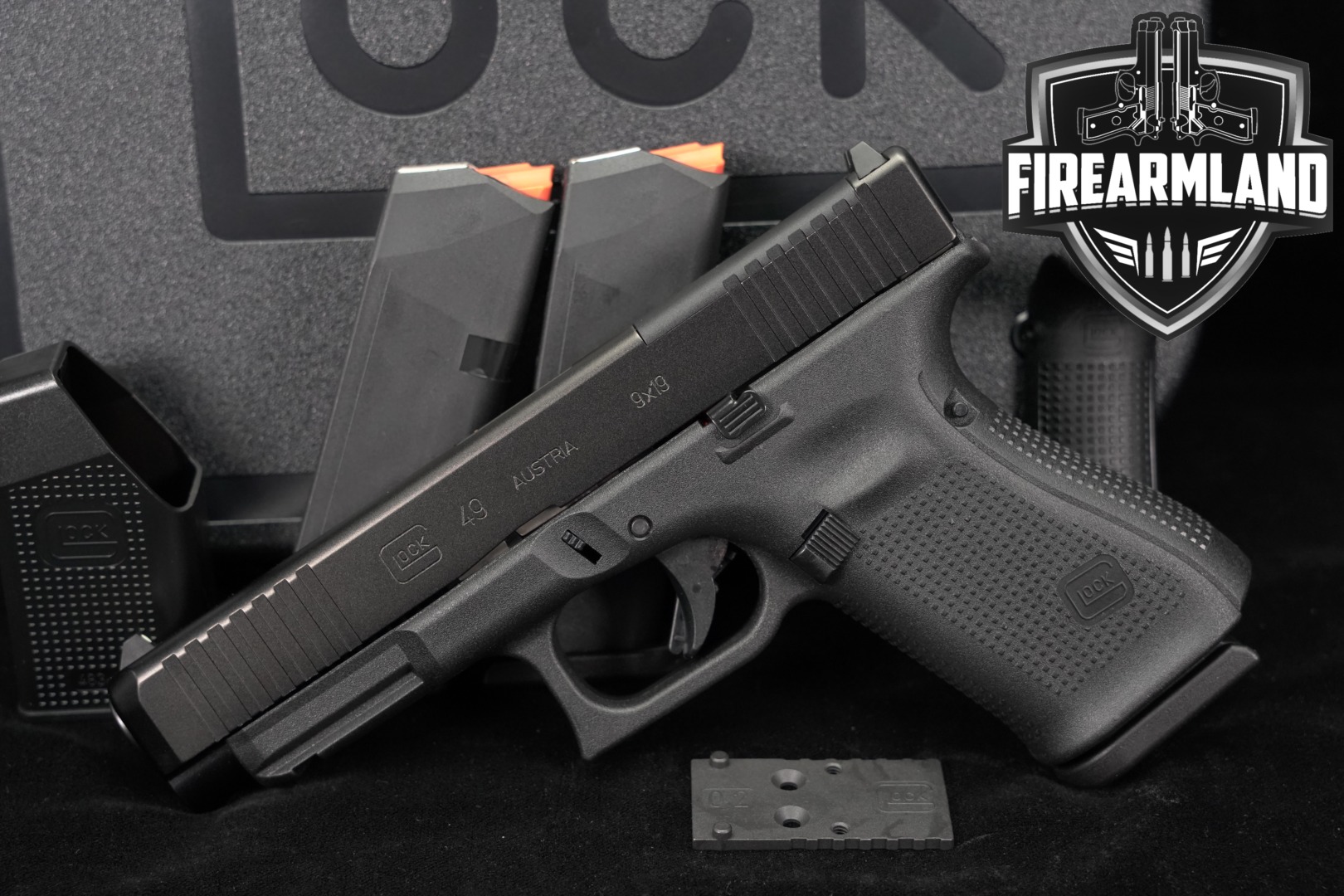Glock G49 Gen5 MOS TALO Exclusive 9mm Luger Black in Excellent Condition Thumbnail