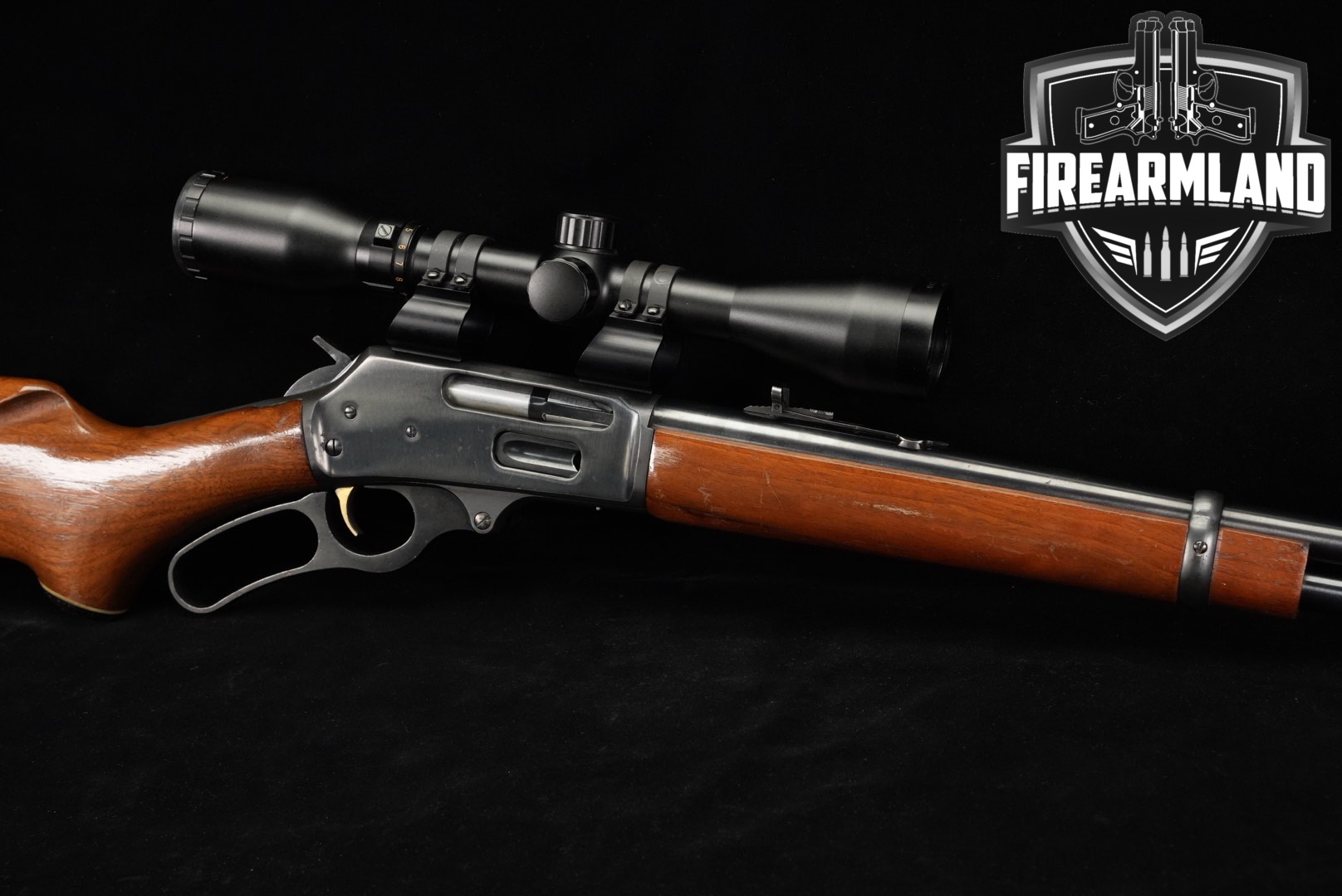 1977 Marlin Firearms Co. Model 336 .30-30 Blued & Wood in Good Condition Thumbnail