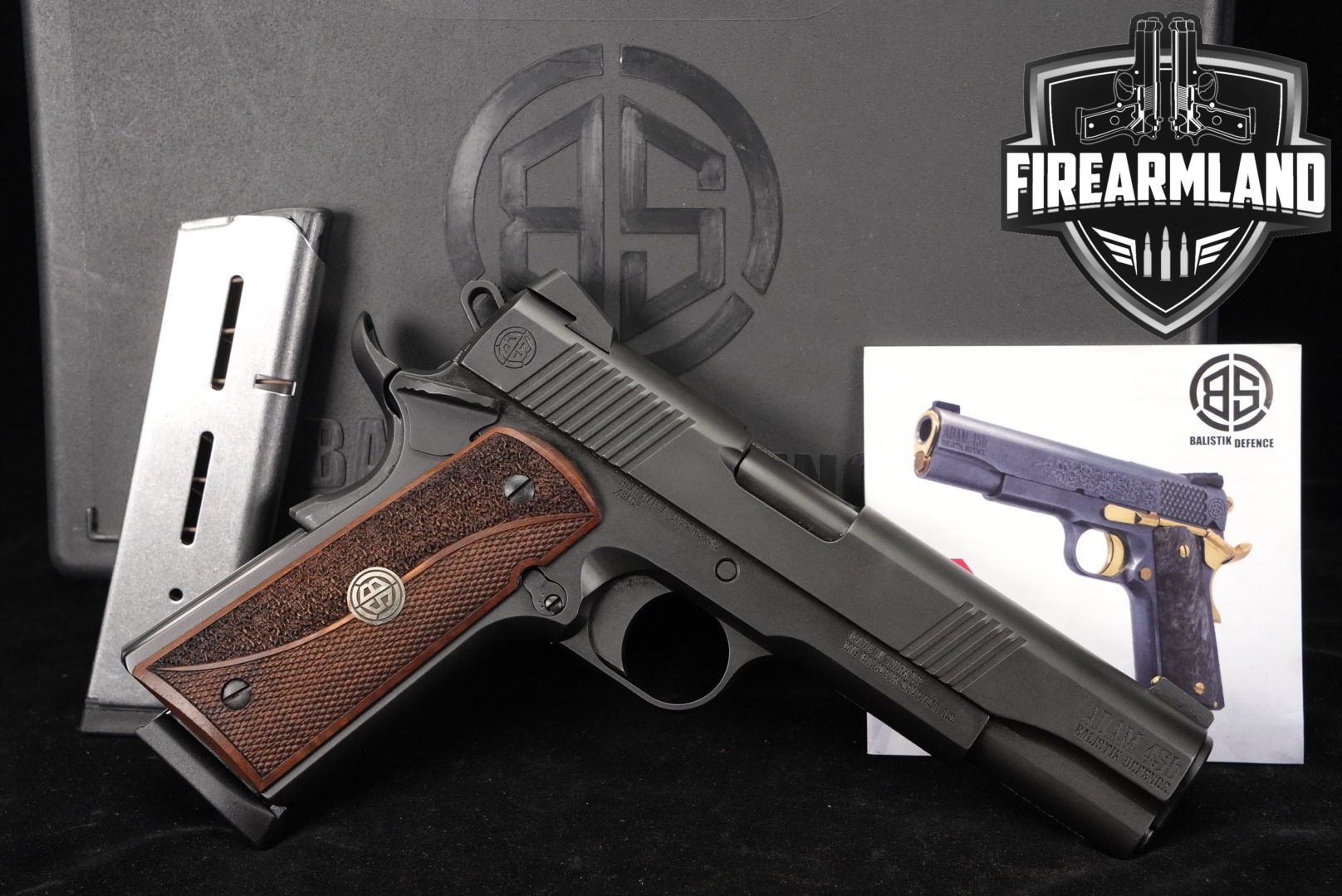 Ballistik Defense ADAM 45b .45 ACP Black in Excellent Condition Thumbnail