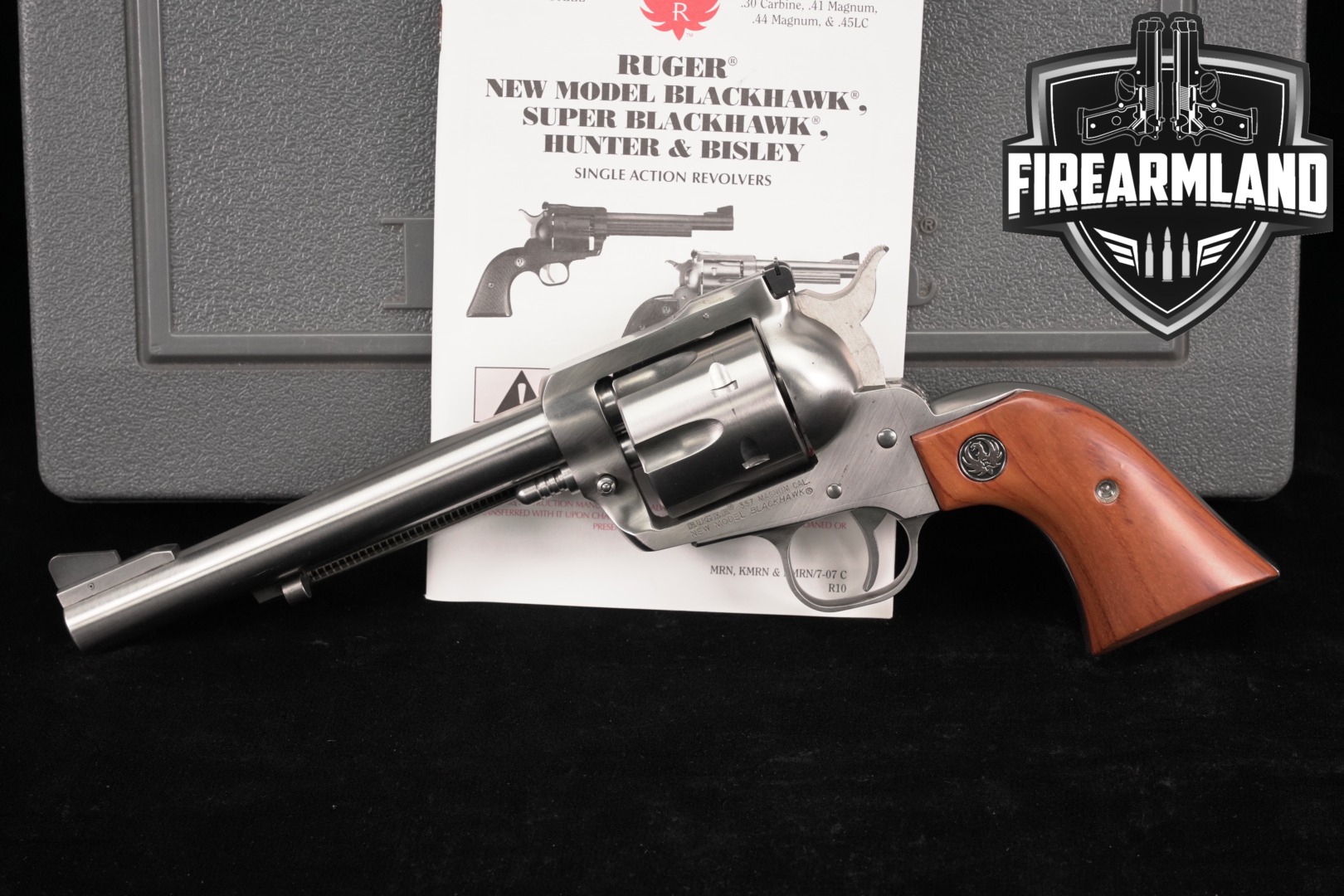 2009 Sturm Ruger New Model Blackhawk .357 Mag. Satin Stainless in Good Condition Thumbnail