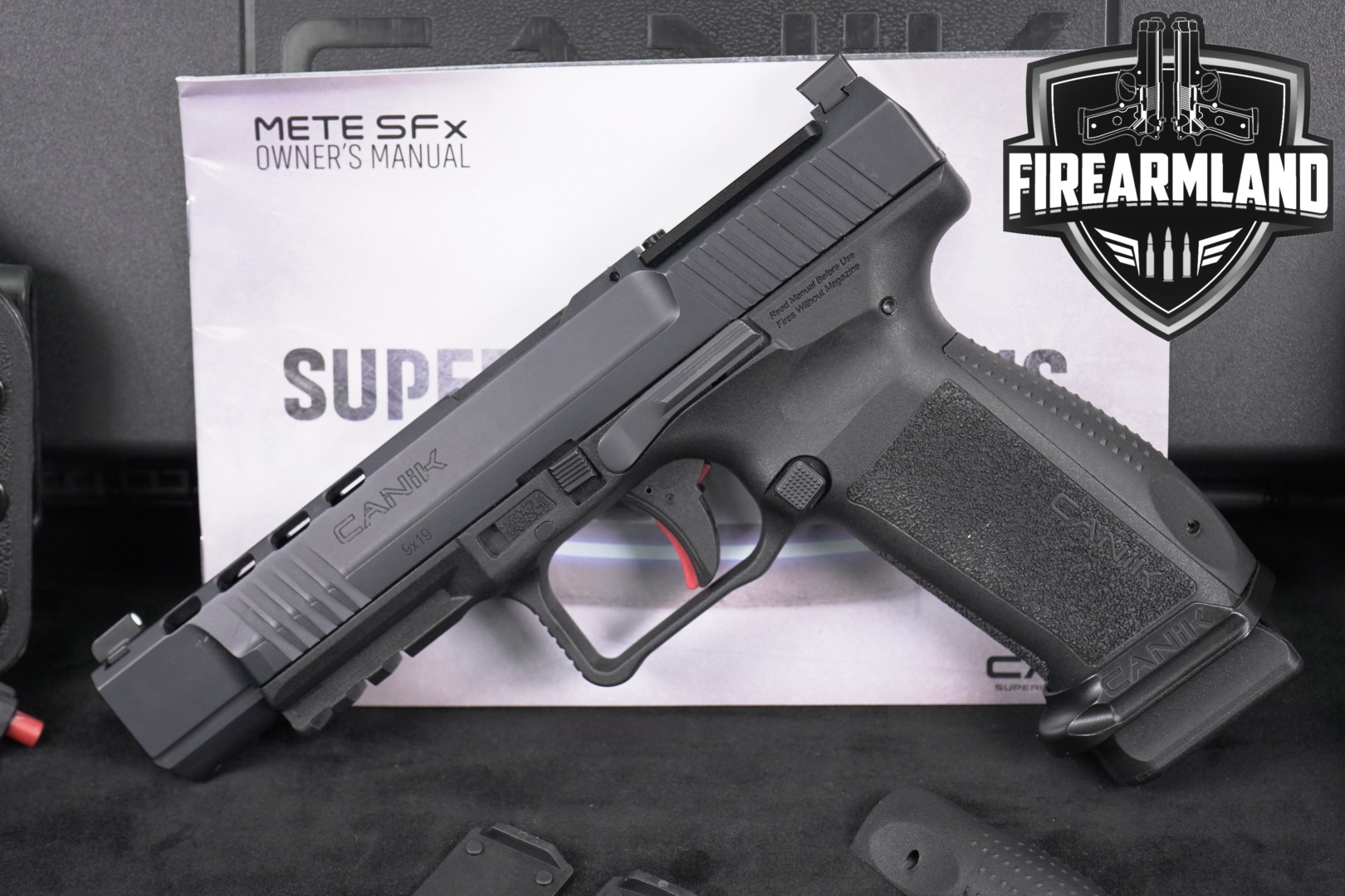 Canik METE SFx 9mm Luger Black in Excellent Condition Thumbnail
