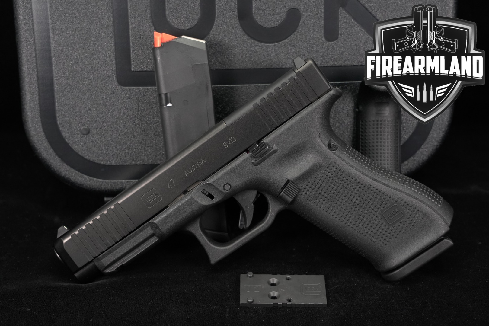 Glock G47 Gen5 MOS 9mm Luger Black in Excellent Condition Thumbnail