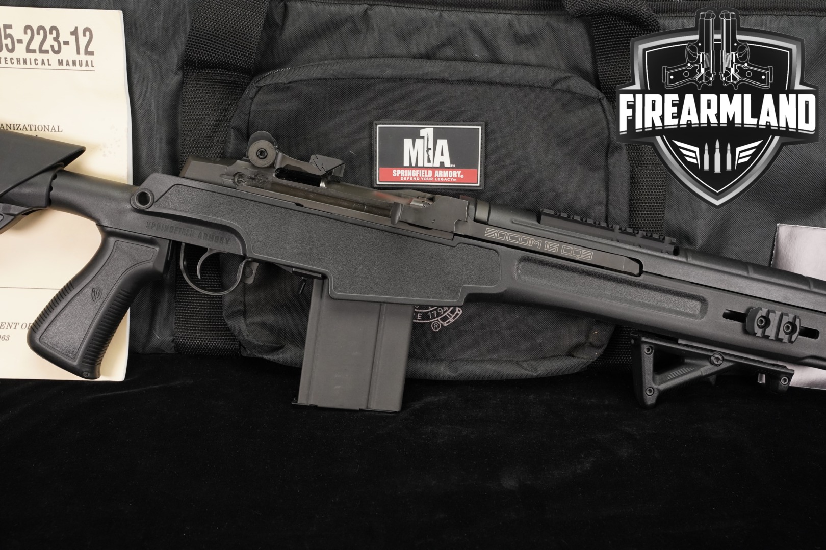 Springfield Armory M1A SOCOM 16 CQB .308 Win. Parkerized in Very Good Condition Thumbnail