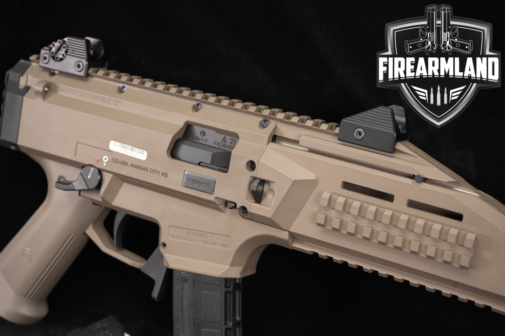 CZ Scorpion EVO 3 S1 Pistol 9mm Luger FDE in Very Good Condition Thumbnail
