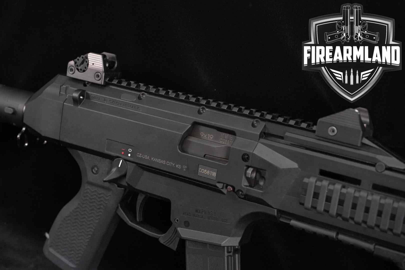 CZ Scorpion EVO 3 S1 Pistol 9mm Luger Black in Very Good Condition Thumbnail