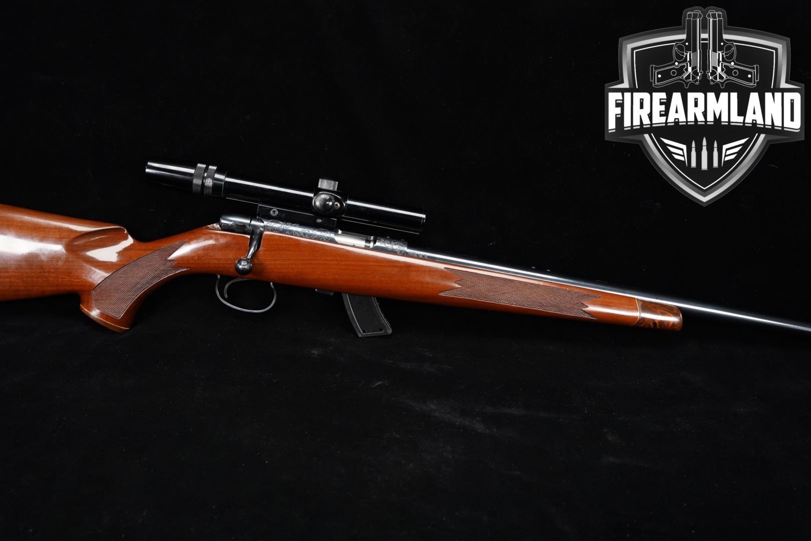 1975 Remington Model 541-S Custom Sporter .22 S/L/LR Blued & Walnut in Poor Condition Thumbnail
