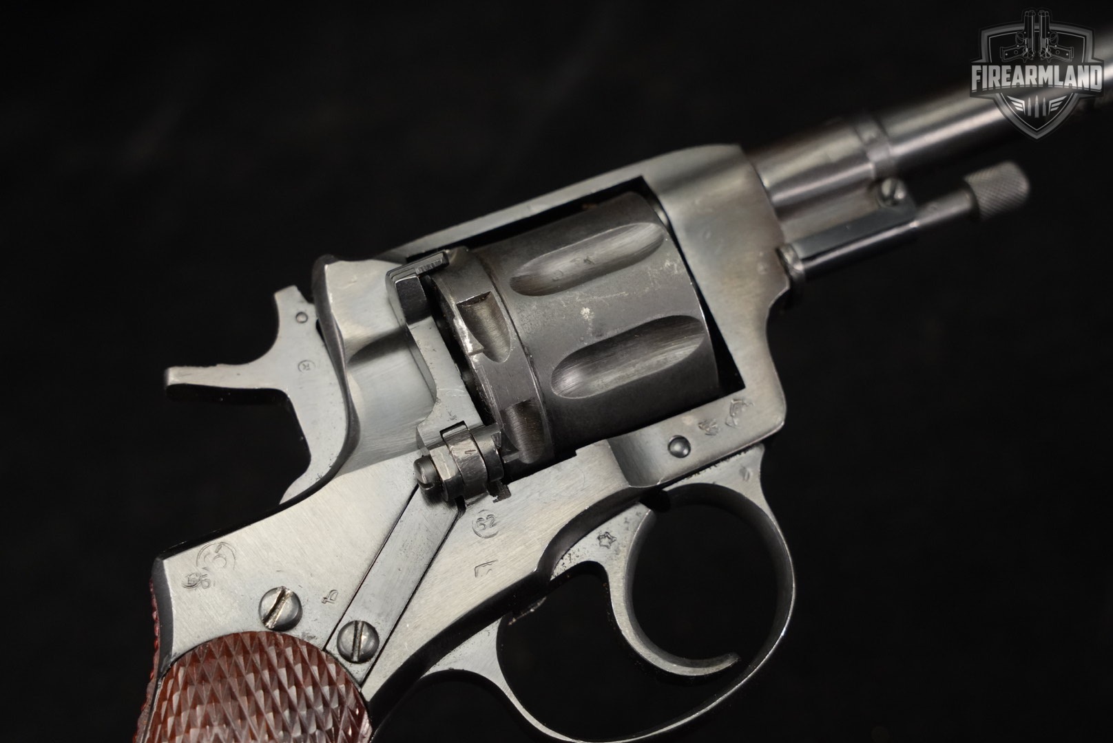 WWII 1944 Izhevsk Arsenal Nagant Model 1895 Double-Action Officer's 7.62-img-13