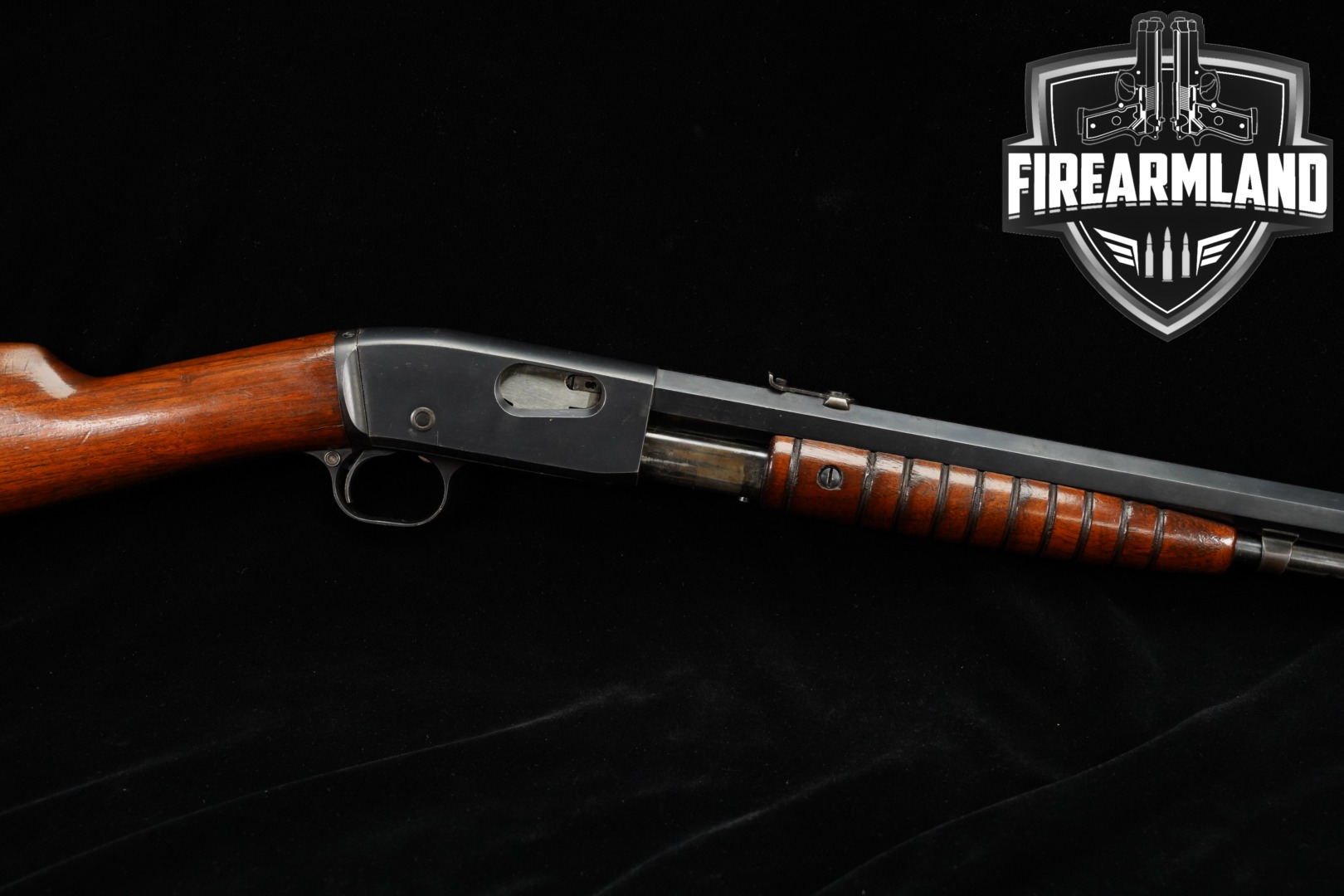 Remington Model 12 CS 22 WRF 24" Blued & Wood M12 TAKEDOWN-img-0