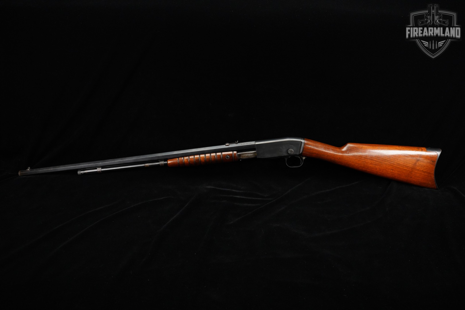 Remington Model 12 CS 22 WRF 24" Blued & Wood M12 TAKEDOWN-img-2