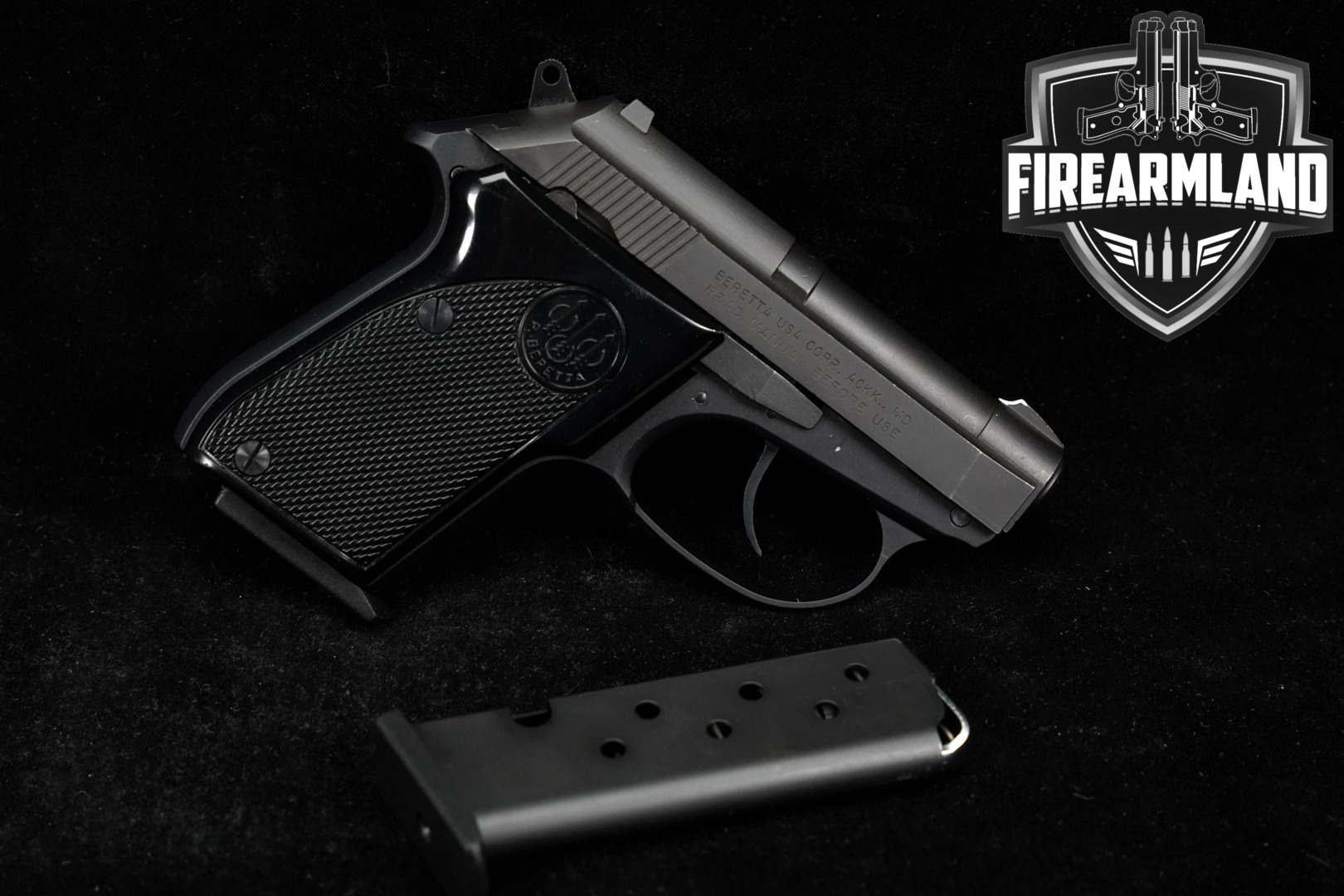 Beretta 3032 Tomcat .32 ACP Black in Very Good Condition Thumbnail