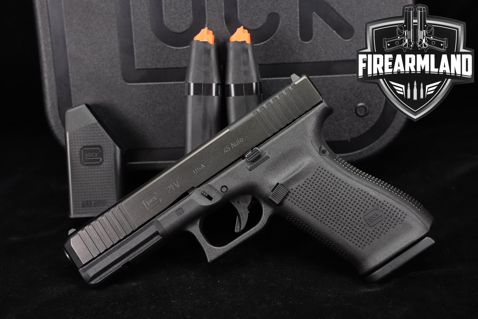 Glock 21 Gen5 V MOS G21 Gen 5 45 ACP 4.6" GMB +3 MAGS & ORIG CASE-img-0