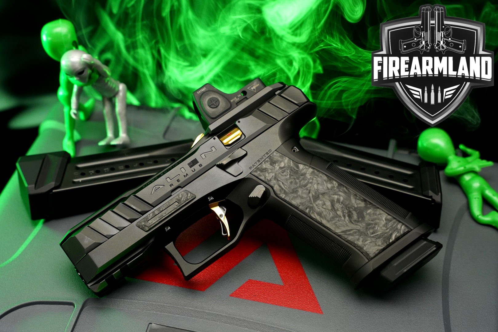 Laugo Arms Alien Remus First Edition 9mm Luger Black in Like-New Condition Thumbnail