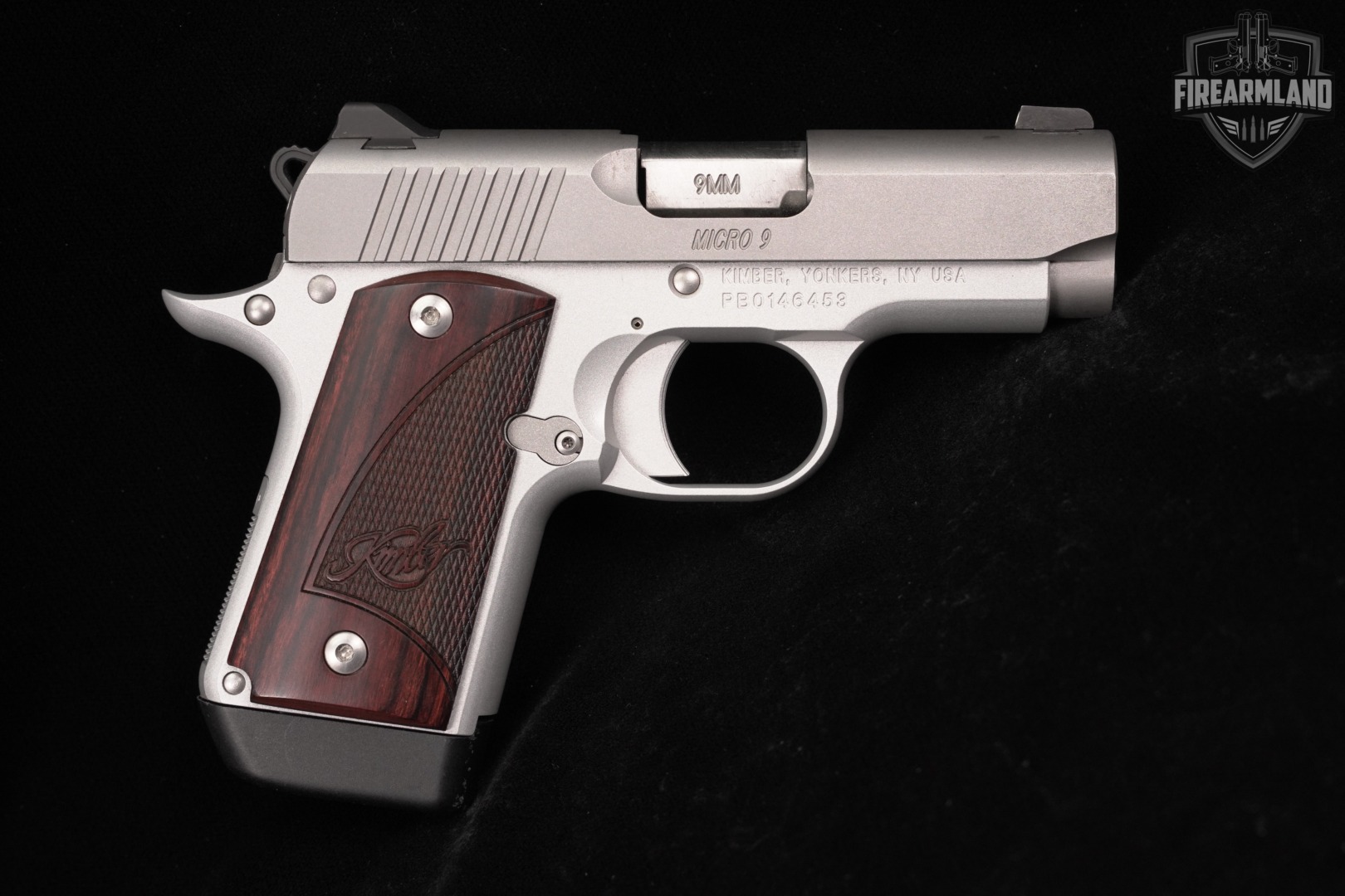 Kimber Micro 9 Stainless 9mm 1911 3.15 Satin Silver Micro9 +2 MAGS-img-4