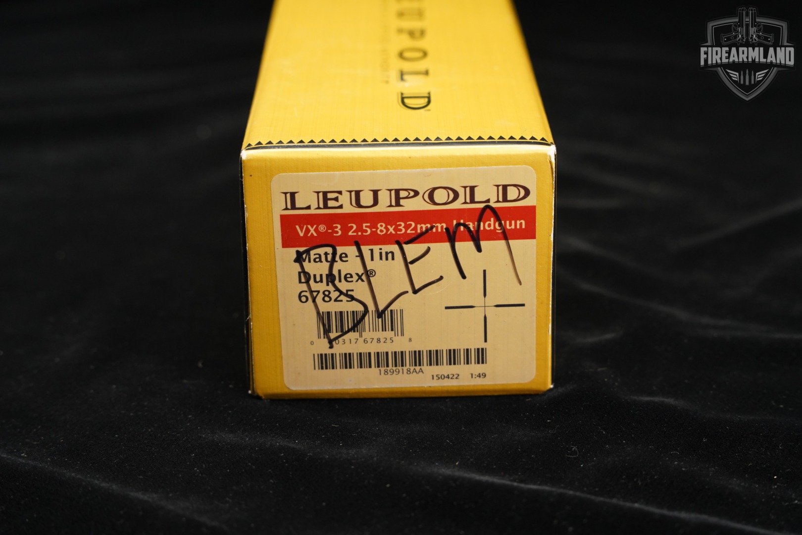 Leupold VX-3 2.5-8x32mm Handgun Duplex Reticle SFP Scope VXIII +ORIG BOX-img-6